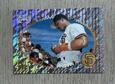 1998 MLB Pinnacle Summit 'Above & Beyond' | Barry Bonds | #107 | SF Giants - Image 1 of 4