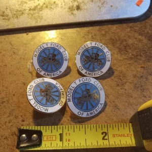 Ford Model T Club Of America Pins X4 - Picture 1 of 3