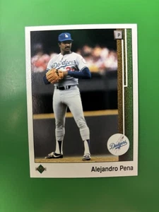 1989 Upper Deck Alejandro Pena Los Angeles Dodgers #137 - Picture 1 of 2