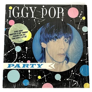 IGGY POP ~ PARTY ~ Orig. LP/Vinyl 1981 in Shrink VG+ or Better ~13 - Picture 1 of 4