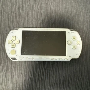 SONY PSP-1000 White Body only Junk for Parts Repair w/o Battery & Charging cable - Picture 1 of 12