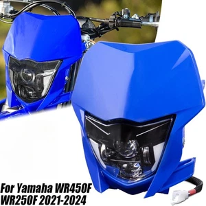 LED Headlight DRL w/Fairing for Honda CRF230F CRF250F CRF250L CRF300L CRF450L - Picture 1 of 16