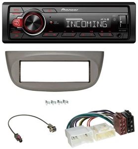 Pioneer Bluetooth USB DAB MP3 Autoradio für Renault Twingo ab 2012 beige-grau - Bild 1 von 10
