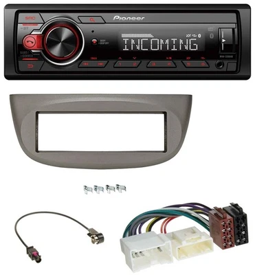 Pioneer Bluetooth USB DAB MP3 Autoradio für Renault Twingo ab 2012 beige-grau - Bild 1 von 4