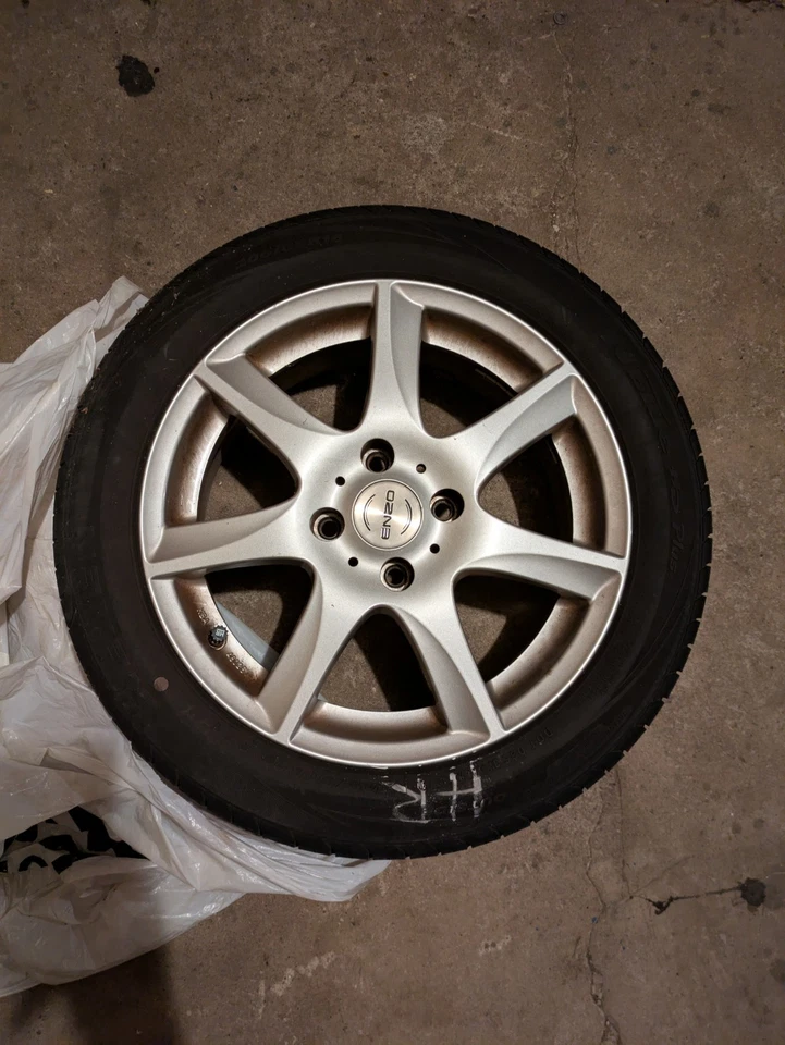 Enzo Alufelgen mit Sommerreifen 205/50 R16 (DOT 4719) - Bild 1 von 4