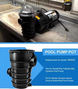 Bomba de piscina sobre el suelo Sta-Rite Dynamo para Pentair 354530 - Imagen 1 de 8