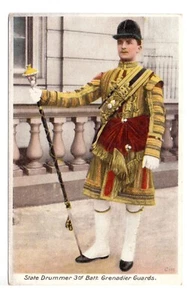 C1910 PPC STATE DRUMMER 3rD BATALLÓN GRANADERO GUARDIAS SIN USAR - Imagen 1 de 2