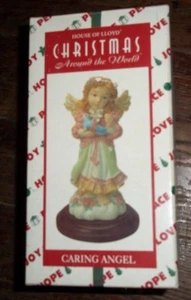 HOUSE OF LLOYD CHRISTMAS AROUND THE WORLD ANGEL 7" x 3 1/2" 1998 542481 N.I.B. - Picture 1 of 2