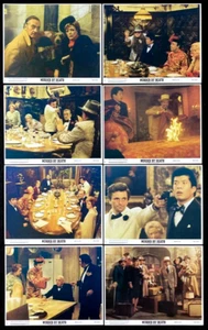 MURDER BY DEATH Movie Mini Lobby Card Set Peter Sellers Maggie Smith Mystery NM - Picture 1 of 1