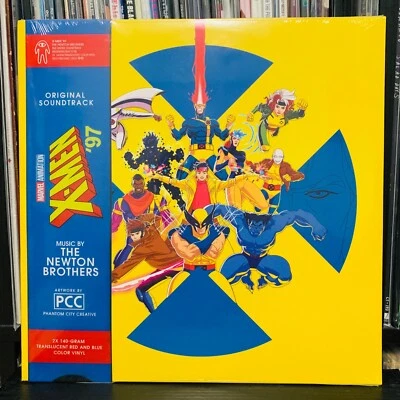 X-Men '97 - Original Animated Series Soundtrack Blue & Red Vinyl LP OST New Foto 1 de 2
