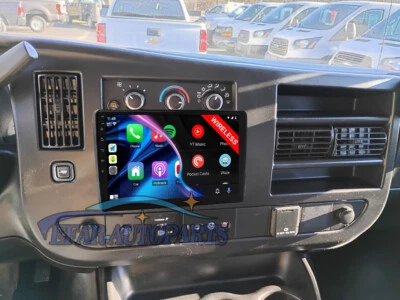 10" Android 13 Carplay For 2008-2024 Chevrolet Express Car Stereo Radio GPS Navi - Image 1 of 4