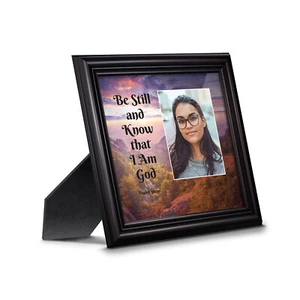 Be Still and Know I Am God, Psalms 46:10, Bible Verse Wall Art - Picture 1 of 24