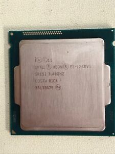Intel Xeon E3-1240 v3 Quad Core Desktop CPU LGA1150 8MB SR152 processor