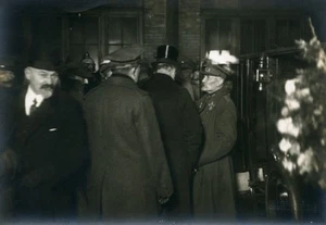 Paris Gare de Lyon General Leman arrival WWI Old Photo Identite Judiciaire 1918 - Picture 1 of 3