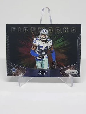 2020 Panini Prizm #25 Jaylon Smith Fireworks - Image 1 of 2
