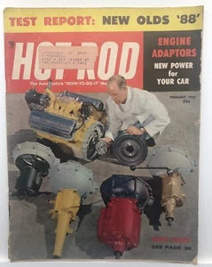 Hot Rod Magazine February 1957 New Olds '88 - Picture 1 of 1