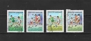 IRAQ , 1982 , WORLD CUP SOCCER , SPORTS , SET OF 4 STAMPS , PERF , USED,CV$2.20 - Picture 1 of 1