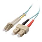 10Gb 40Gb OFNP Plenum Rated Multimode Duplex 50/125 OM3 Fiber Cable 15m Length