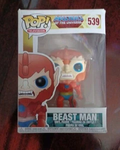 Beast Man Funko Pop Masters of the Universe 539 Vaulted comes w/ soft protector! - Picture 1 of 4
