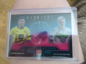 Topps Midnight Constellations Jadon Sanco And Kevin De Bruyne - Picture 1 of 1