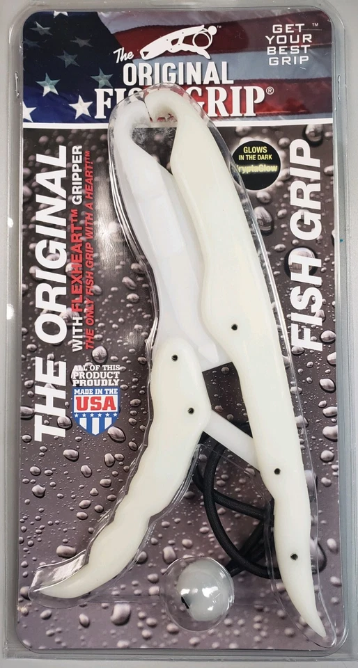 The Fish Grip ORIGINAL Fishing Pliers GLOW Lip Gripper Holder Floating Grabber - Image 1 of 1
