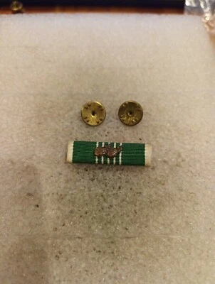 ribon armée us ARMY COMMENDATION MEDAL original - Photo 1/3