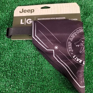 Bandana/collar Jeep Backroads para perro talla grande (18-26”) nuevo (B22) - Imagen 1 de 7