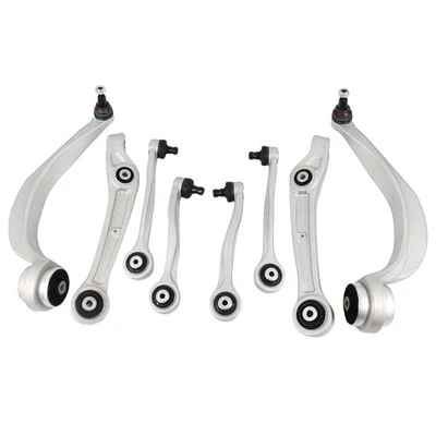 8Pcs Control Arm & Sway Bar Link Kit For Audi A8 Quattro S8 2011 2012 2013-2018 - Image 1 of 4