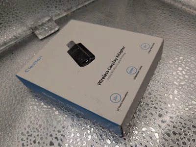 Wireless CarPlay Adapter Cleviton Ultra USB Dongle w/ USB-C Converter Plug &... - Image 1 of 4