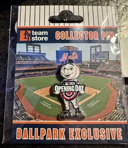 NY METS ERÖFFNUNGSTAG PIN 2025 CITI FELD BASEBALL MR MET TORONTO BLUE JAYS - Bild 1 von 2
