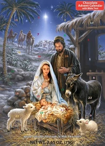 Vermont Christmas Company Estrella de las Maravillas Chocolate Calendario de Adviento con Nativo... - Imagen 1 de 6
