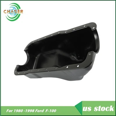 Cacerola de aceite de motor duradera de 1 pieza para Ford F-250 F-150 1980 1981-1996 5,0 L V8 264-002 Foto 1 de 4