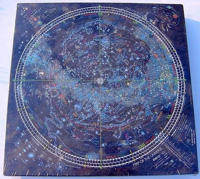 New 1983 Springbok PUZZLE MAP OF THE UNIVERSE 500 pcs 20"x20" Sealed PZL3209 - Image 1 of 4