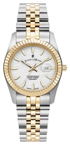 Jacques Du Manoir Inspiration Passion (34mm) White Dial / Two Tone JWL01801 - Picture 1 of 4
