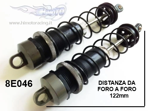 8E046 Stoßdämpfer Derartige Öl Mit Zylinderkopfdichtung aus Aluminium 1/8 Länge - Bild 1 von 1