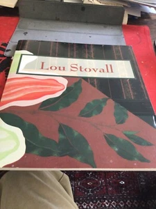 Lou Stovall Inscribed Art Silkscreen Printmaking W/Ephemera - Picture 1 of 5