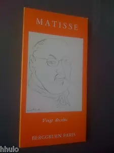 catalogue Berggruen Matisse Vingt dessins 1985 Notes d'un peintre sur son dessin - Picture 1 of 1