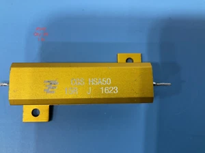 (4PCS) CGS Aluminum Metal Encased Resistors, HSA50 15 Ohm  - Picture 1 of 2