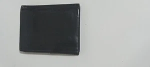 Black Genuine Leather Wallet - Picture 1 of 8