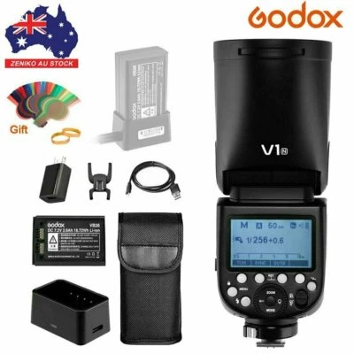 Godox V1-N V1N 2.4G TTL HSS Speedlite Flash with Li-ion Battery For Nikon Camera - image 1 of 4