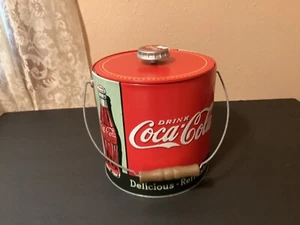 Coca-Cola Eiskübel/Truhe mit Deckel - Bild 1 von 5