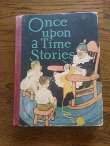 Once upon a Time Stories. Saalfield Publishing, 1933. HB, col. frontis., illus. - Picture 1 of 8