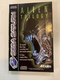 Sega Saturn Game - Alien Trilogy (CIB) (PAL VERSION) USA SELLER