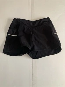 Athleta Girl Black Shorts Black Girl Size M 8-10 - Picture 1 of 5