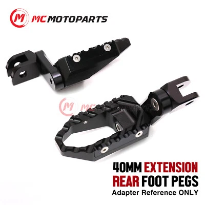 estriberas traseras anchas extendidas de 40 mm TRC para Triumph Tiger 1050 2006-2020 Foto 1 de 4