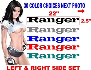 Ranger TRAILER WINDOW boat decal decals 30 color options - Picture 1 of 2