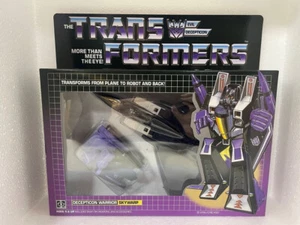 New Transformers G1 Skywarp Reissue Action Figure MISB 80's Toy - Picture 1 of 6