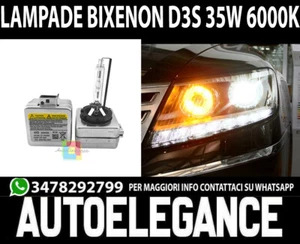 PER VW PHAETON 2011+ COPPIA LAMPADE XENON D3S LUCE 6000K SPECIFICHE - Imagen 1 de 5