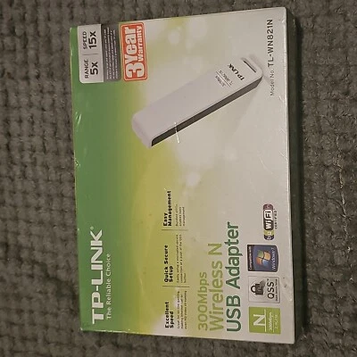 TP-Link TL-WN821N 300Mbps Wireless USB Adapter - Image 1 of 4
