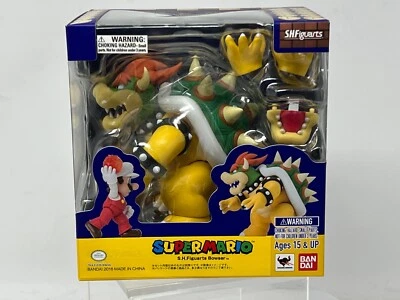 Bandai S.H. Figuarts Bowser King Koopa Super Mario Action Figure NIB Sealed - Image 1 of 4